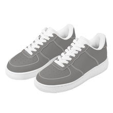 Load image into Gallery viewer, Ti Amo I love you -  Exclusive Brand  - Natural Gray  - White Heart - Low Top Unisex Sneakers