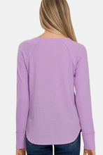 Load image into Gallery viewer, Zenana Waffle Long Sleeve T-Shirt