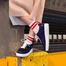 Load image into Gallery viewer, Ti Amo I love you - Exclusive Brand - Haiti & Black - Low Top Unisex Sneakers