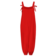 Load image into Gallery viewer, Ti Amo I love you- Exclusive Brand - Cornell Red - Jumpsuit with Suspender