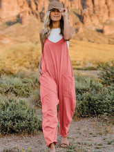 Load image into Gallery viewer, Double Take Full Size Sleeveless V-Neck Pocketed Jumpsuit
