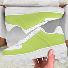 Load image into Gallery viewer, Ti Amo I love you - Exclusive Brand - Celery & White - Low Top Unisex Sneakers