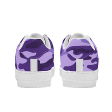 Load image into Gallery viewer, Ti Amo I love you - Exclusive Brand - Minsk, Grape 2, Mauve 2, Fushia Blue & Jacarta Camouflage - Low Top Unisex Sneakers