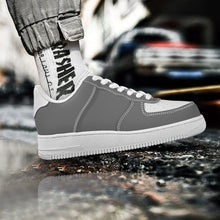 Load image into Gallery viewer, Ti Amo I love you - Exclusive Brand - Dove Gray & White - Low Top Unisex Sneakers