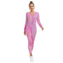 Load image into Gallery viewer, Ti Amo I love you - Exclusive Brand - Women's Plunging Neck Jumpsuit