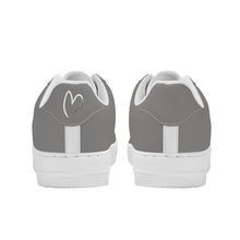 Load image into Gallery viewer, Ti Amo I love you -  Exclusive Brand  - Natural Gray  - White Heart - Low Top Unisex Sneakers