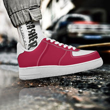 Load image into Gallery viewer, Ti Amo I love you - Exclusive Brand - Cardinal & White - Low Top Unisex Sneakers