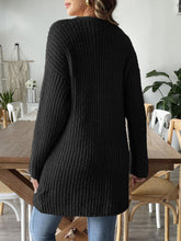 Load image into Gallery viewer, Open Front Long Sleeve Cardigan
