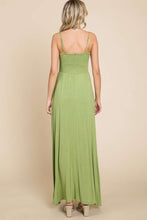 Load image into Gallery viewer, Culture Code Full Size Smocked Cami Maxi Dress with Pockets
