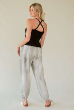 Load image into Gallery viewer, Davi &amp; Dani Rhinestone Elastic Waist Joggers
