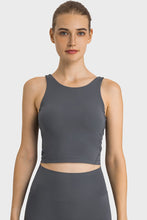 Load image into Gallery viewer, Feel Like Skin Highly Stretchy Cropped Sports Tank
