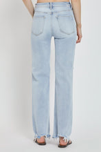 Load image into Gallery viewer, RISEN Full Size High Rise Distressed Wide Leg Jeans
