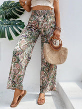 Load image into Gallery viewer, Printed Wide Leg Pants
