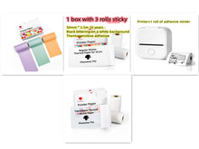 Load image into Gallery viewer, Portable Mini Thermal Label Printer Home Photo Printer Student Wrong Question Printer Bluetooth-Compatible Mini Label Printer Price Tag
