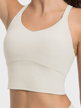 Load image into Gallery viewer, Crisscross Round Neck Active Tank
