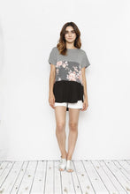 Load image into Gallery viewer, Floral Colorblock Tunic
