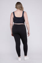 Load image into Gallery viewer, Plus Premium Cotton Full Length Leggings
