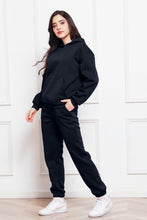 Load image into Gallery viewer, Drop Shoulder Long Sleeve Hoodie and Pants Set
