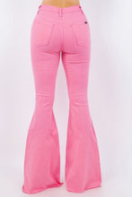 Load image into Gallery viewer, Bell Bottom Jean in Pink - Inseam 30&quot;
