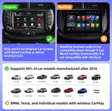 Load image into Gallery viewer, CarAIBOX 2in1 Wireless CarPlay Dongle Wireless Android Auto Box For Car Radio with Wired CarPlay
