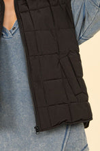 Load image into Gallery viewer, VERY J Zip Up Puffer Padded Warm Vest
