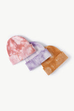 Load image into Gallery viewer, Tie-Dye Ribbed Cuffed Beanie
