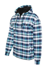 Load image into Gallery viewer, Men&#39;s Flannel Sherpa Lining Jacket
