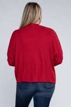 Load image into Gallery viewer, Plus Drop Shoulder Long Sleeve Top
