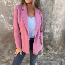 Load image into Gallery viewer, Womens Button Lapel Short Blazer Jacket Outwear
