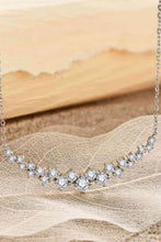 Load image into Gallery viewer, 1.64 Carat Moissanite 925 Sterling Silver Necklace Ti Amo I love you
