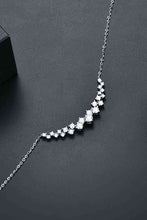 Load image into Gallery viewer, 1.64 Carat Moissanite 925 Sterling Silver Necklace Ti Amo I love you
