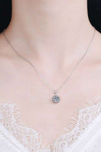 Load image into Gallery viewer, 1 Carat - 925 Sterling Silver Moissanite Pendant Necklace Ti Amo I love you
