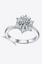 Load image into Gallery viewer, 1 Carat Moissanite Zircon Ring Ti Amo I love you
