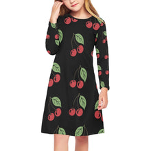 Load image into Gallery viewer, 10 Patterns - Ti Amo I love you - Exclusive Brand - Girls&#39; Long Sleeve Dress Ti Amo I love you
