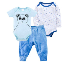 Load image into Gallery viewer, 10 Styles - 3pc Set - Newborn Baby Clothes Set Ti Amo I love you
