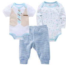 Load image into Gallery viewer, 10 Styles - 3pc Set - Newborn Baby Clothes Set Ti Amo I love you
