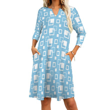 Load image into Gallery viewer, 10 Styles - Ti Amo I love you - Exclusive Brand - 7-Point Long Sleeved Dress Ti Amo I love you
