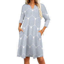 Load image into Gallery viewer, 10 Styles - Ti Amo I love you - Exclusive Brand - 7-point sleeve dress Ti Amo I love you
