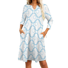 Load image into Gallery viewer, 10 Styles - Ti Amo I love you - Exclusive Brand - 7-point sleeve dress Ti Amo I love you
