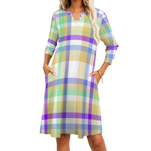 Load image into Gallery viewer, 10 Styles - Ti Amo I love you - Exclusive Brand - Geometic / Camouflage - 7-point Sleeve Dress Ti Amo I love you
