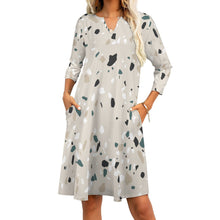 Load image into Gallery viewer, 10 Styles - Ti Amo i love you - Exclusive Brand - 7-point Sleeve Dress Ti Amo I love you
