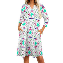 Load image into Gallery viewer, 10 Styles - Ti Amo i love you - Exclusive Brand - 7-point Sleeve Dress Ti Amo I love you
