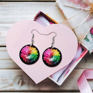 10mStyles - Ti Amo I love you - Exclusive Brand - Stylish Wooden Earrings Ti Amo I love you