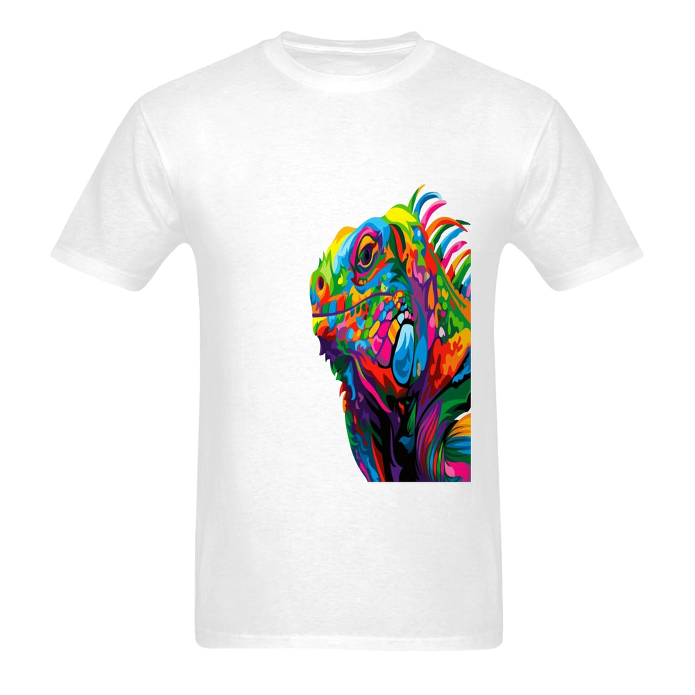 11 Colors - Ti Amo I love you - Exclusive Brand - Colorful Iguana - Mens - Gildan Softstyle T-Shirt Ti Amo I love you