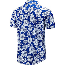 Load image into Gallery viewer, 11 Styles - Mens - Hawaiian Coconut Tree Shirt - Short Sleeve Beach Tops Ti Amo I love you
