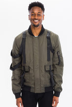 Load image into Gallery viewer, Men&#39;s Utility Strap Jacket
