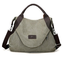 Load image into Gallery viewer, Womens Minimalist Retro Shoulder Crossbody Vintage Canvas Hand Bag
