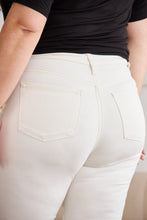 Load image into Gallery viewer, RFM Mini Mia Full Size Tummy Control High Waist Raw Hem Jeans
