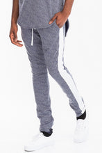 Load image into Gallery viewer, Mens Static Print Fabric Track Pants
