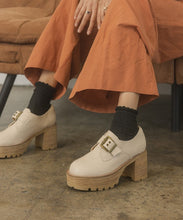 Load image into Gallery viewer, OASIS SOCIETY Sarah - Buckled Platform Loafers
